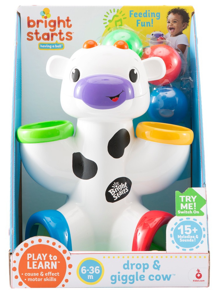 Развивающая игрушка - Веселая корова  