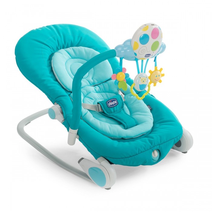 Креслице-качалка Balloon c музыкальным блоком Light Blue Креслице-качалка Balloon c музыкальным блоком Light BlueДетские шезлонги<br>Креслице-качалка Balloon c музыкальным блоком Light Blue<br>