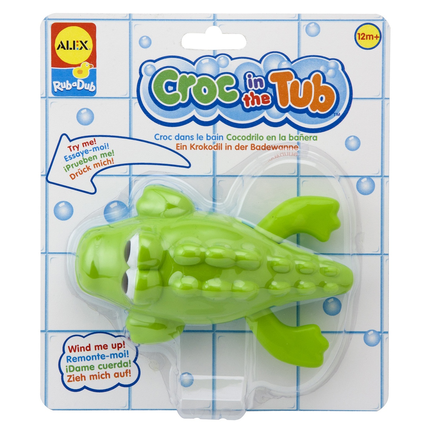 Игрушка для ванной - Крокодил  