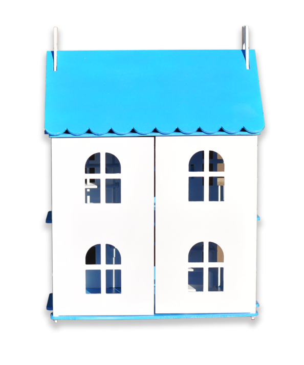 Синий кукольный домик Арина  