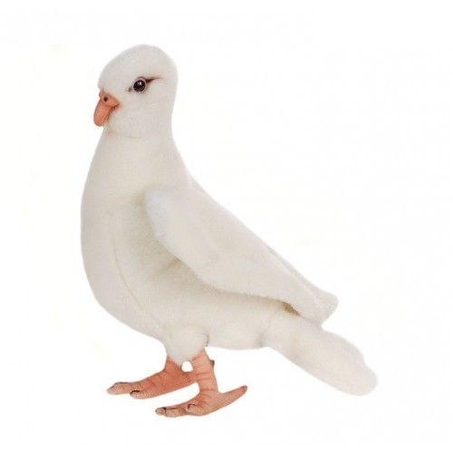 Мягкая игрушка – Белый голубь, 20 см  