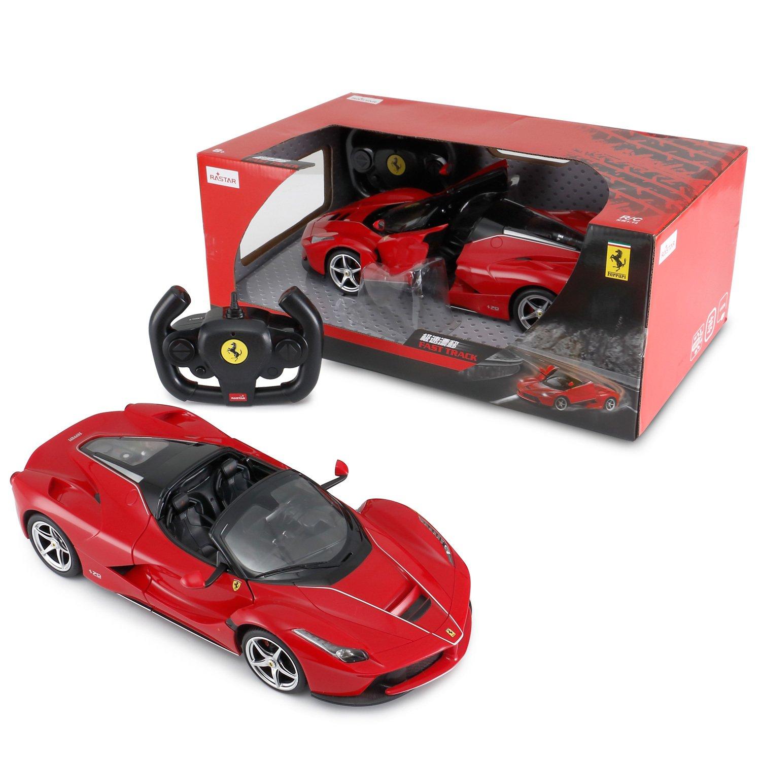 Машина на радиоуправлении 1:14 Ferrari LaFerrari Aperta, цвет красный  