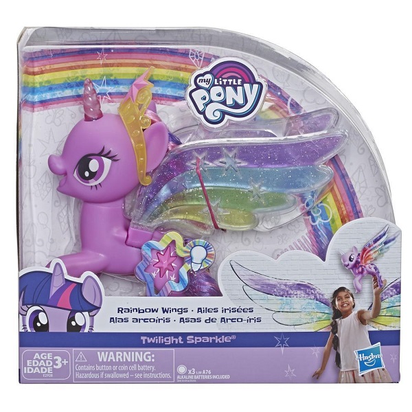 My Little Pony - Пони Искорка с радужными крыльями, свет  