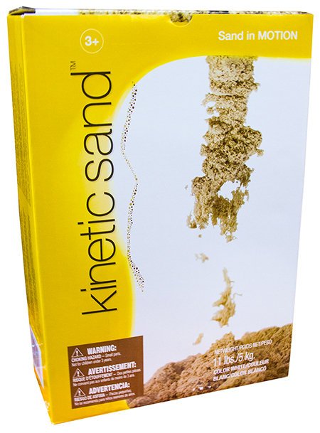 Кинетический песок коричневый Kinetic Sand 5 кг