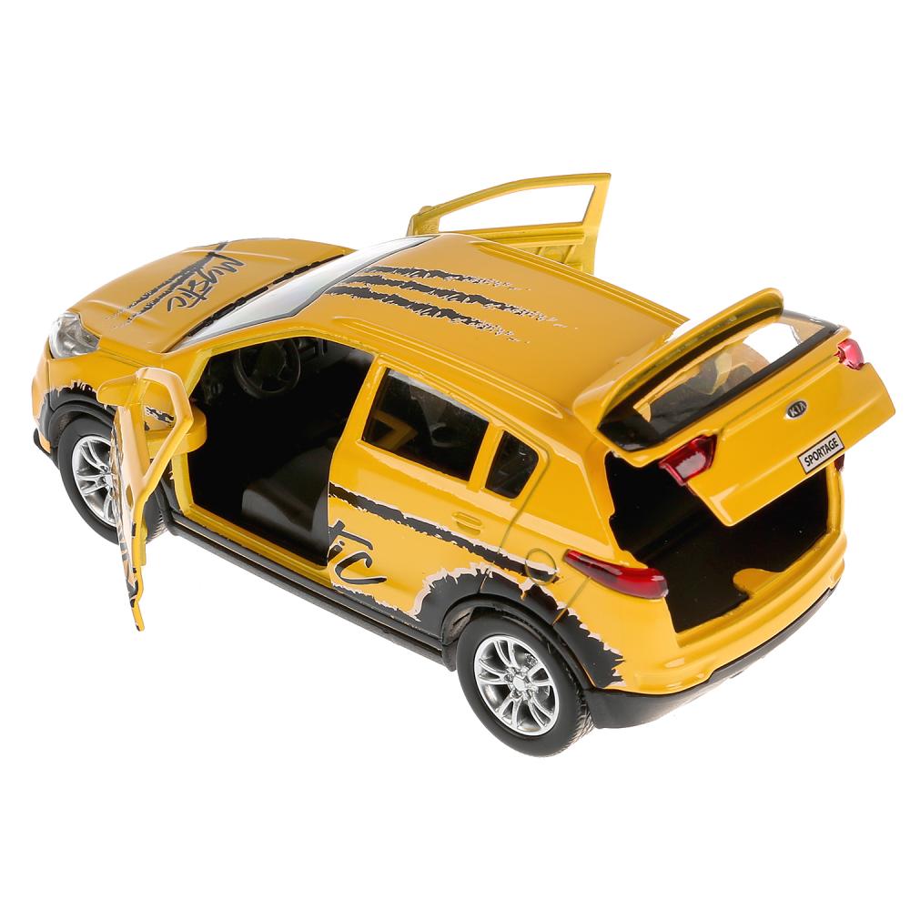 Металлическая инерционная машина - Kia Sportage, 12 см, спорт  