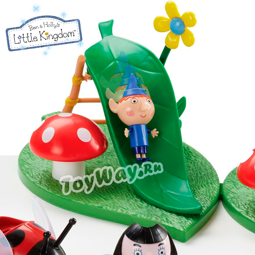 Игровая площадка - Горка с фигуркой Бена из серии Маленькое королевство Бена и Холли