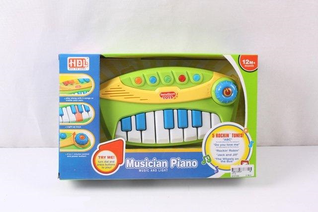 Пианино для малышей со звуковыми и световыми эффектами  