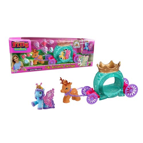 Набор игровой «Filly» - Бабочки с блестками «Волшебная карета» Набор игровой «Filly» - Бабочки с блестками «Волшебная карета»Лошадки Филли Filly Princess<br>Набор игровой «Filly» - Бабочки с блестками «Волшебная карета»<br>