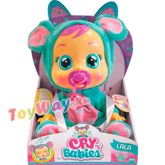 Кукла Cry Babies - Мышка Ляля, плачет, озвучена, 31 см  