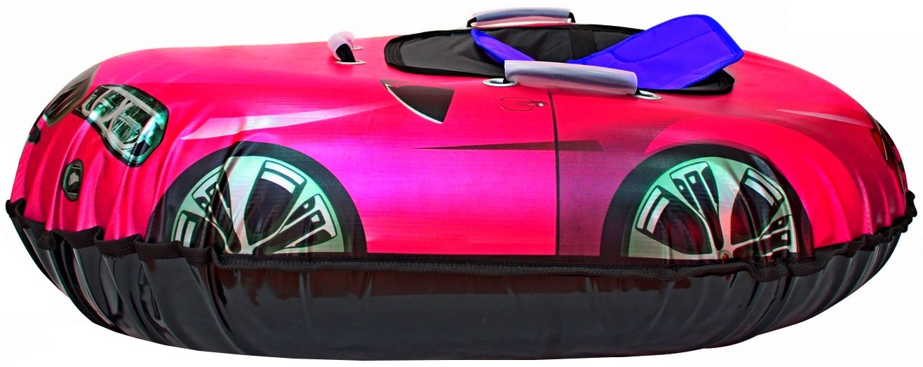 Санки надувные Тюбинг Snow auto X6, цвет розовый  