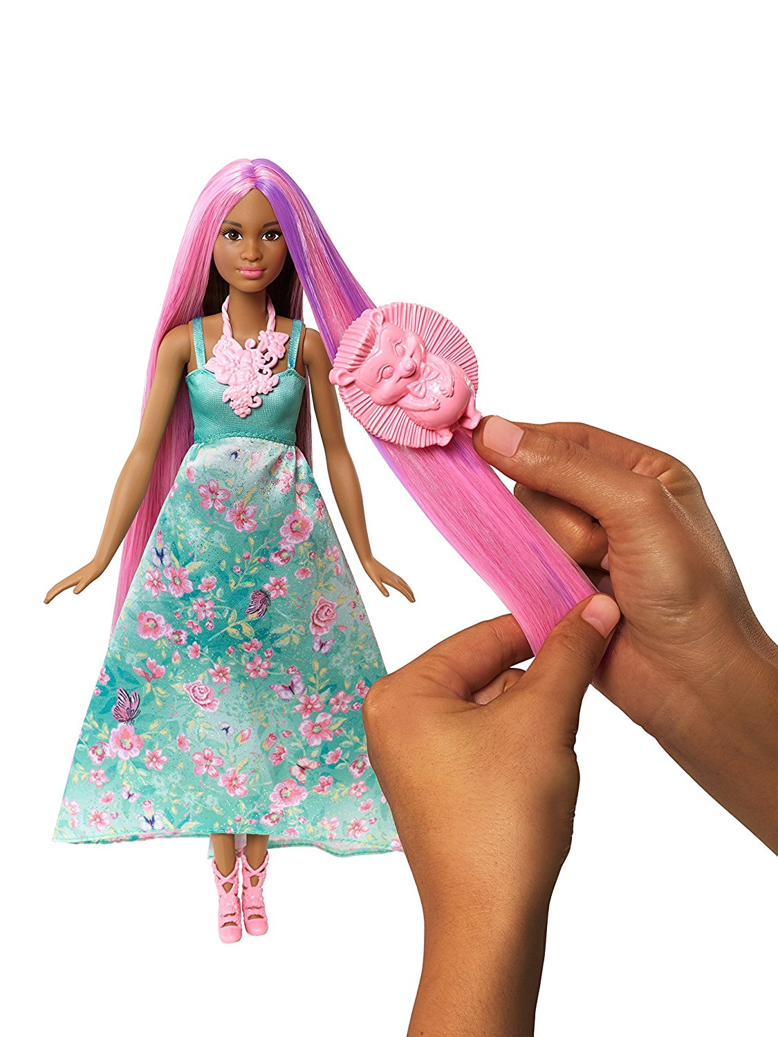 Игрушка Barbie - Принцессы с волшебными волосами  