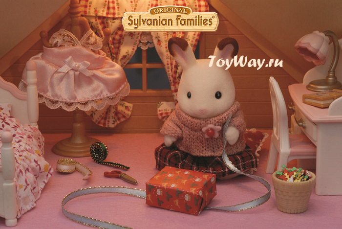 Sylvanian Families - Семья Шоколадных Кроликов  