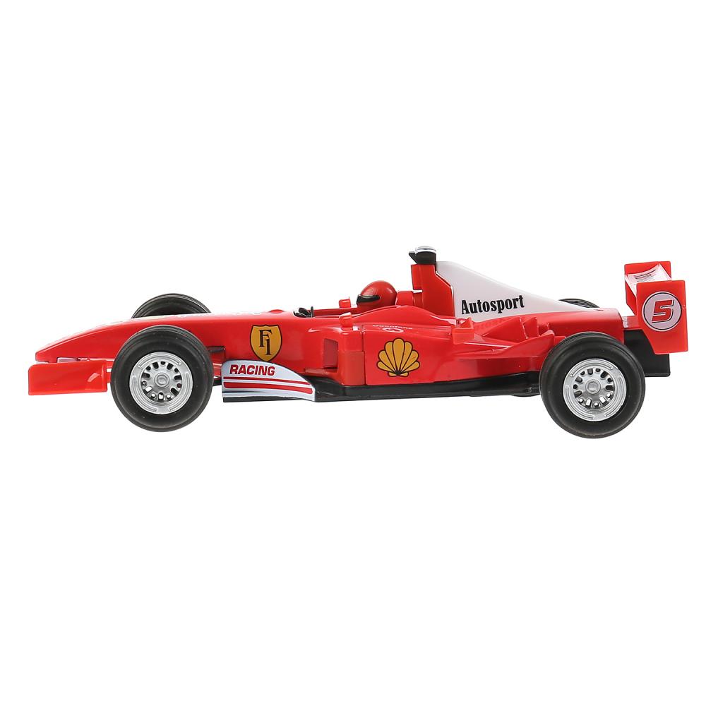 Машина - Суперкар F1 , длина 17 см, инерционный механизм, цвет красный  
