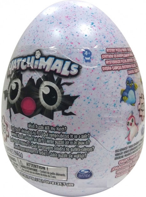 Игра-пазл в яйце – Hatchimals, 46 элементов  