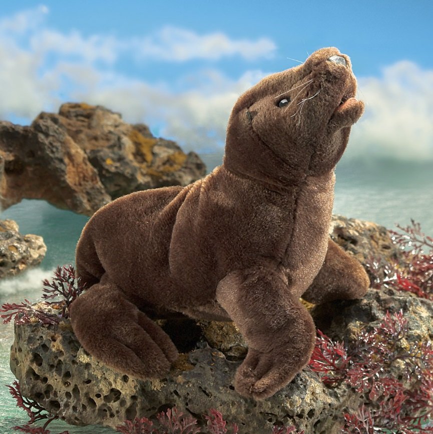 Мягкая игрушка - Детеныш морского льва, 48 см  