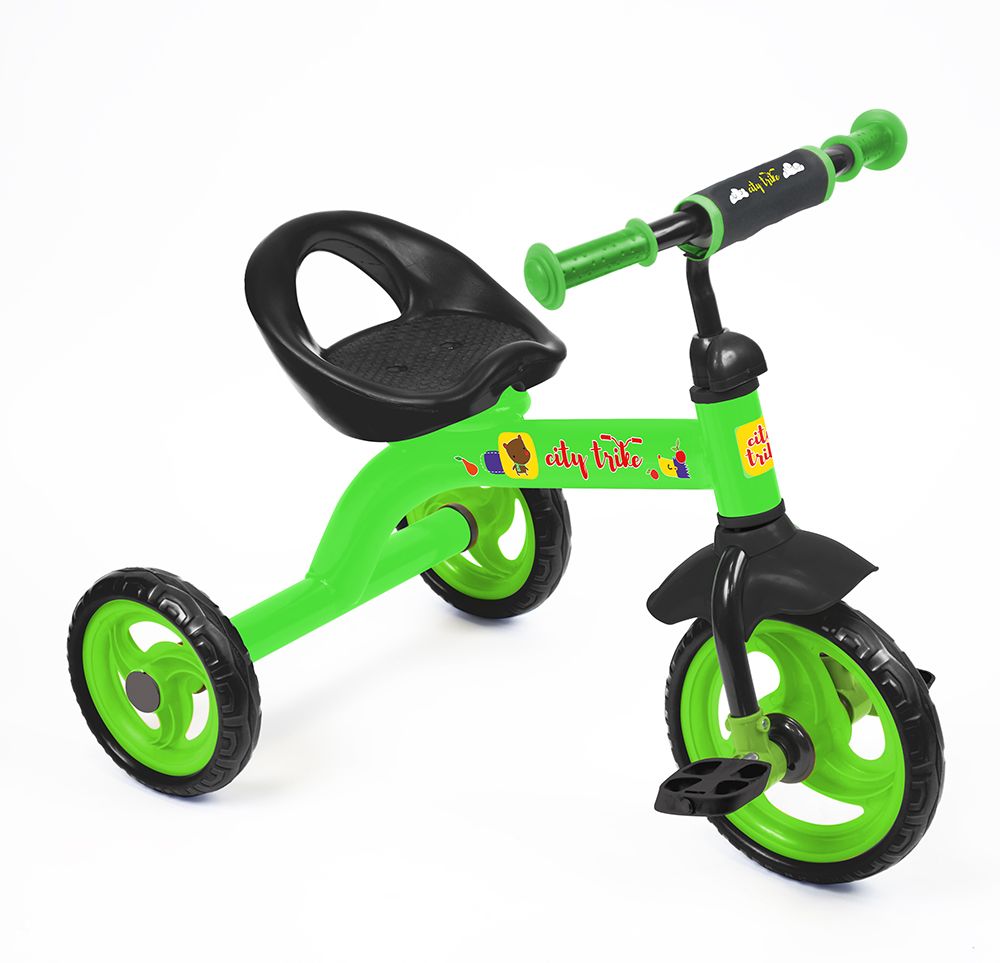 Велосипед City trike СТ-13, зеленый Велосипед City trike СТ-13, зеленыйВелосипеды детские<br>Велосипед City trike СТ-13, зеленый<br>