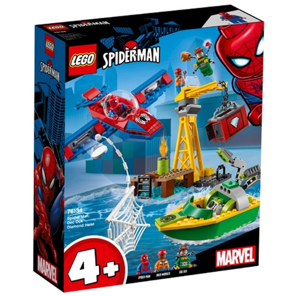Конструктор Lego Super Heroes - Человек-паук: Похищение бриллиантов Доктором Осьминогом  