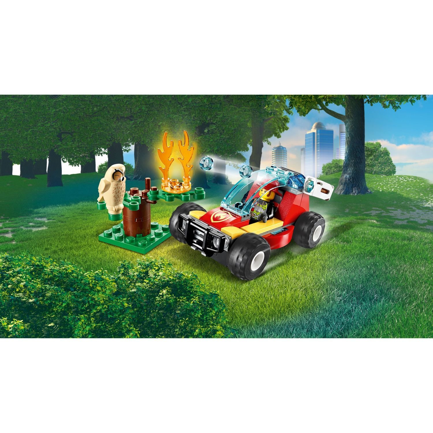 Конструктор Lego City Fire Лесные пожарные  