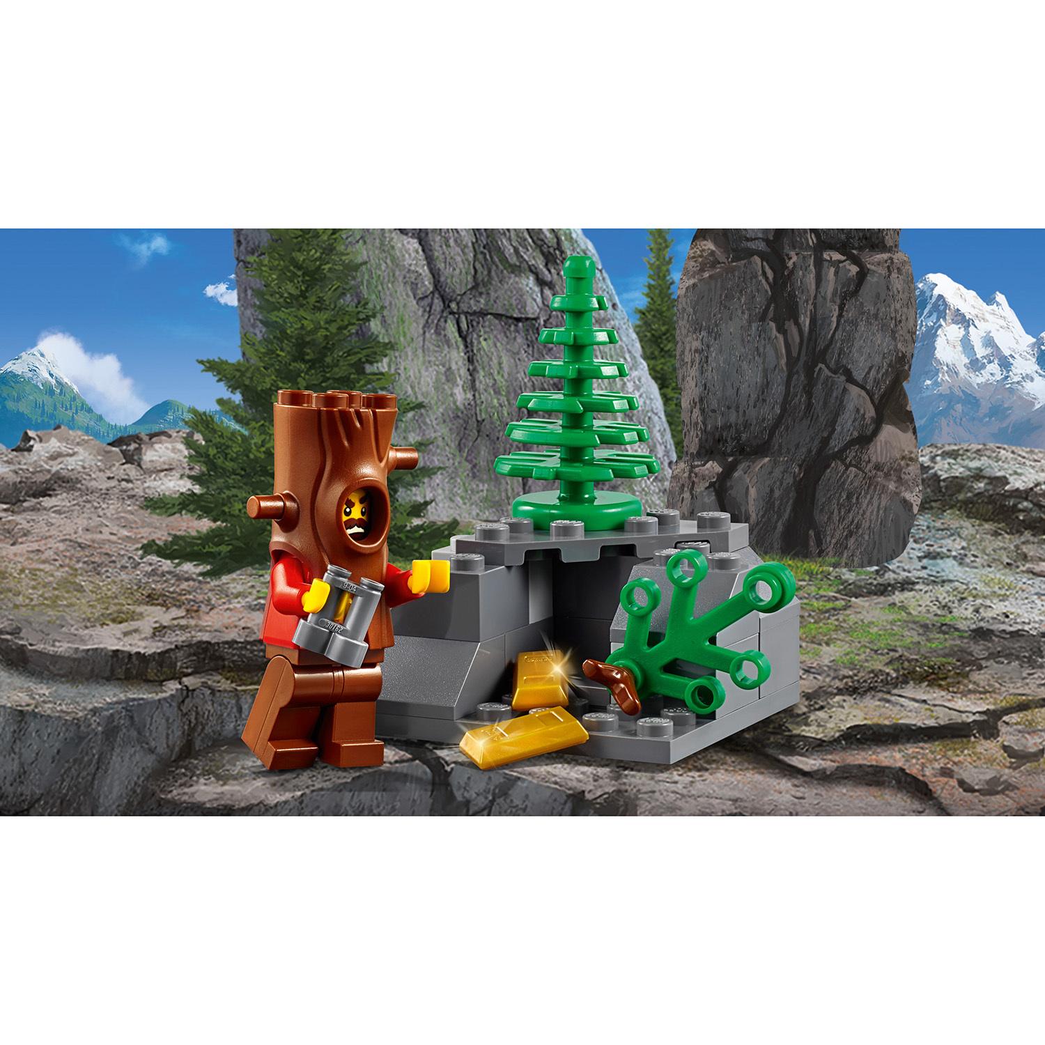 Конструктор Lego City - Полицейский участок в горах  