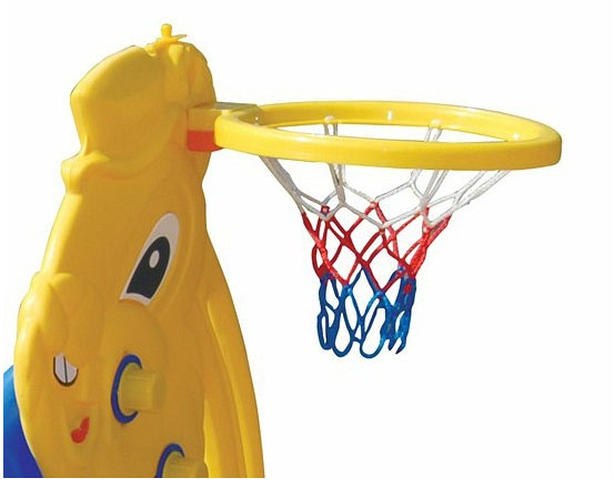 Игровой комплекс – Заяц, горка, качели и баскетбольное кольцо  