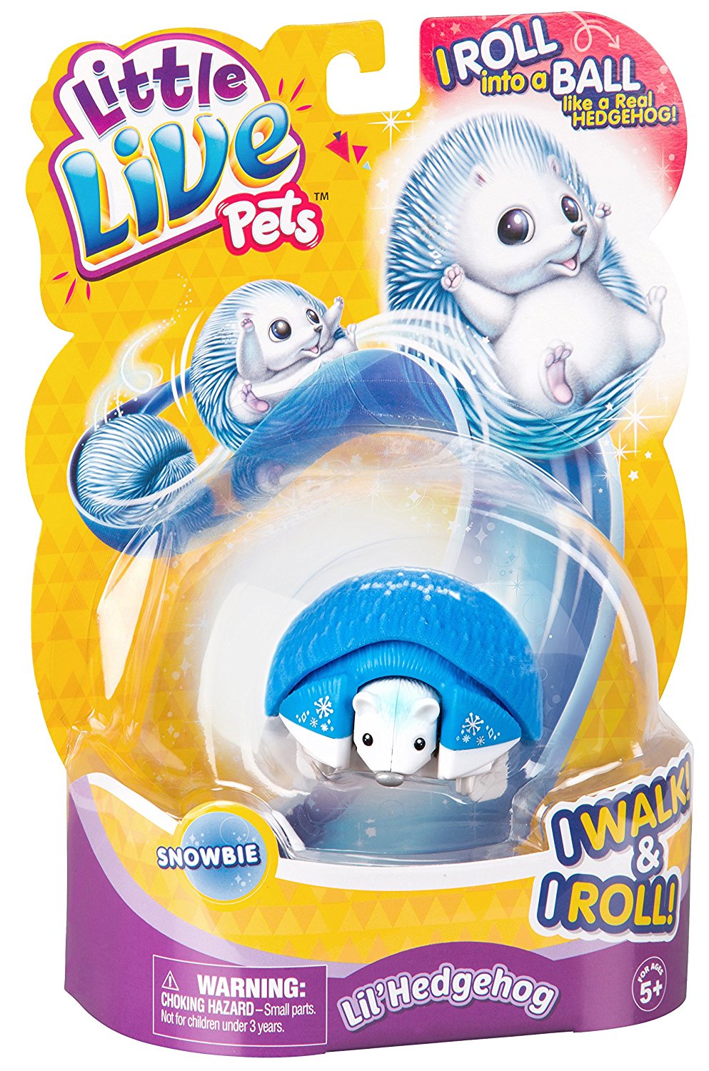 Интерактивная игрушка Little Live Pets – Ежик Snowbie  