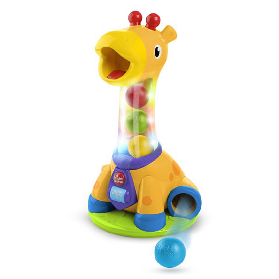 Развивающая игрушка - Веселый жирафик, свет и звук  