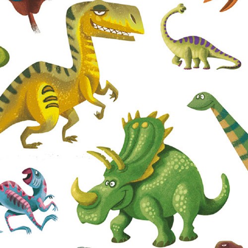 Наклейки - Динозавры  