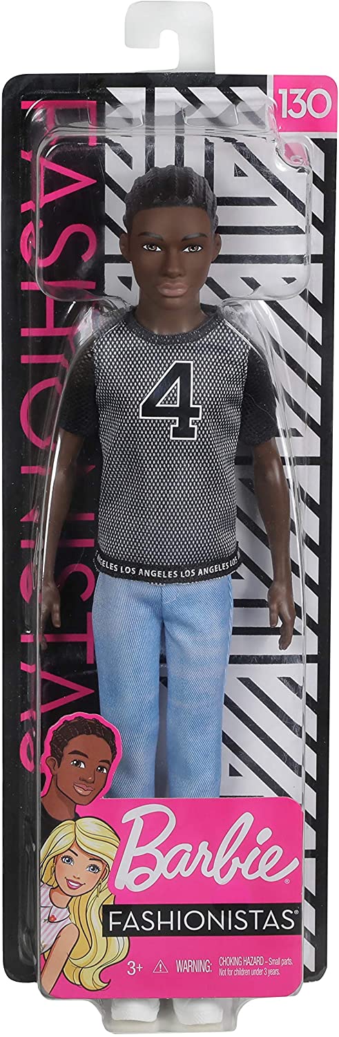 Кукла Кен Афроамериканец Barbie Игра с модой  