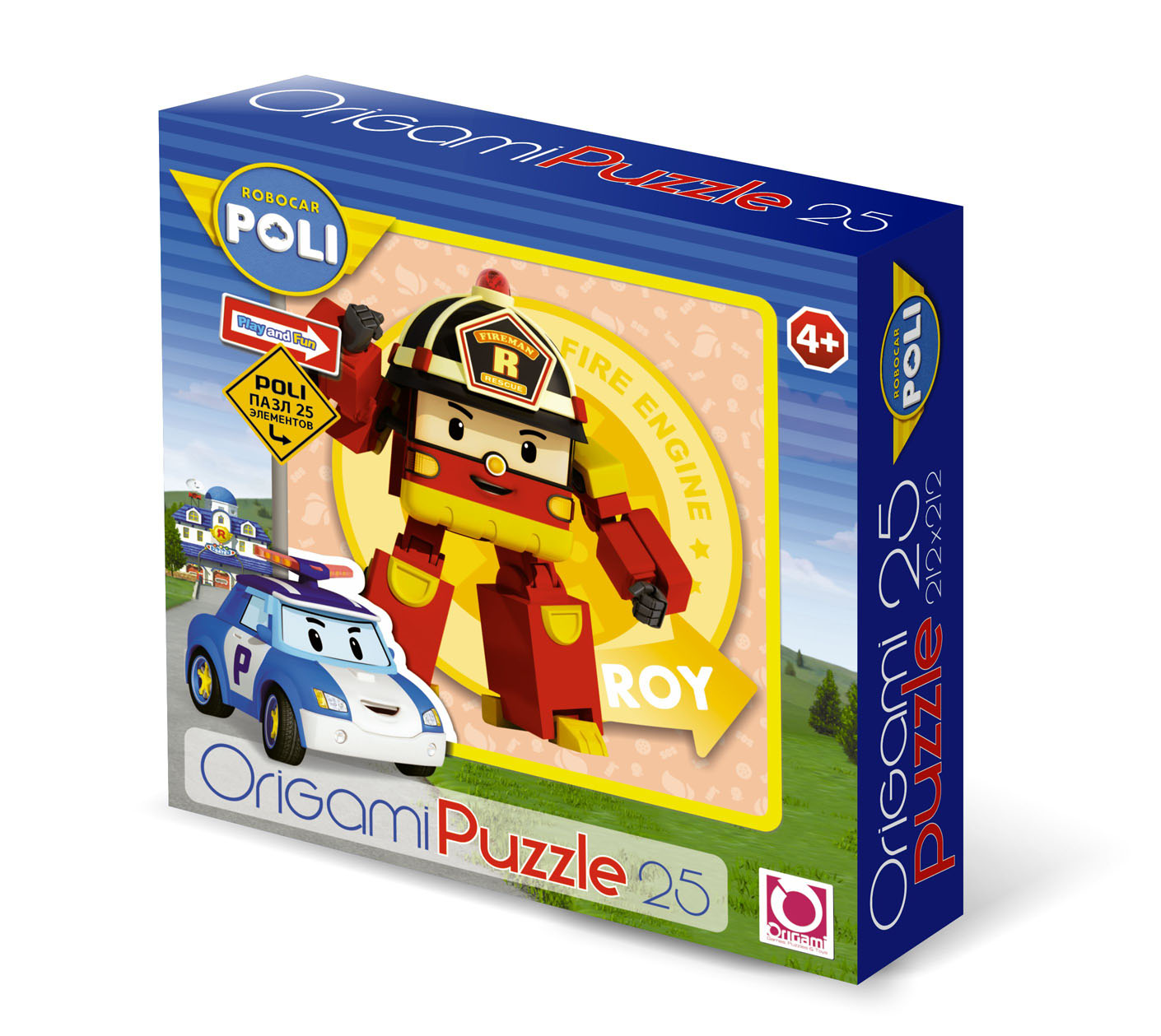 Паззл Robocar Poli 25 элементов Паззл Robocar Poli 25 элементовRobocar Poli. Робокар Поли и его друзья<br>Паззл Robocar Poli 25 элементов<br>