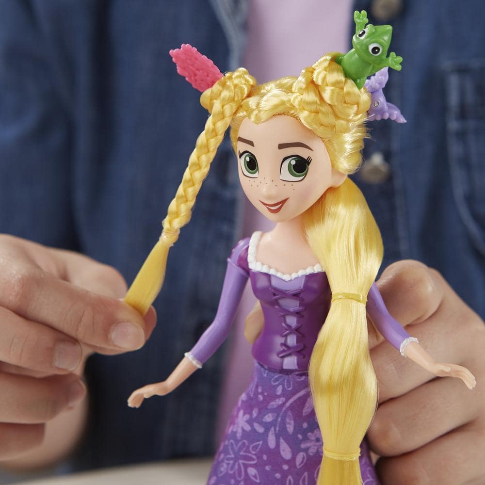 Классическая кукла Disney Princess – Рапунцель с модной прической  