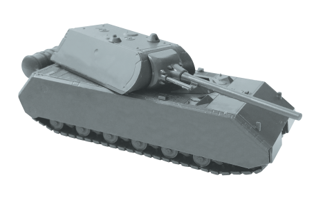 Сборная модель - Немецкий сверхтяжелый танк Маус  