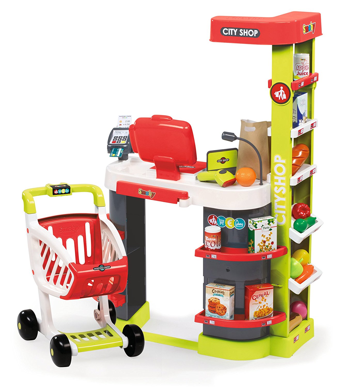 Супермаркет игровой City Shop, свет, звук Супермаркет игровой City Shop, свет, звукДетская игрушка Касса. Магазин. Супермаркет<br>Супермаркет игровой City Shop, свет, звук<br>