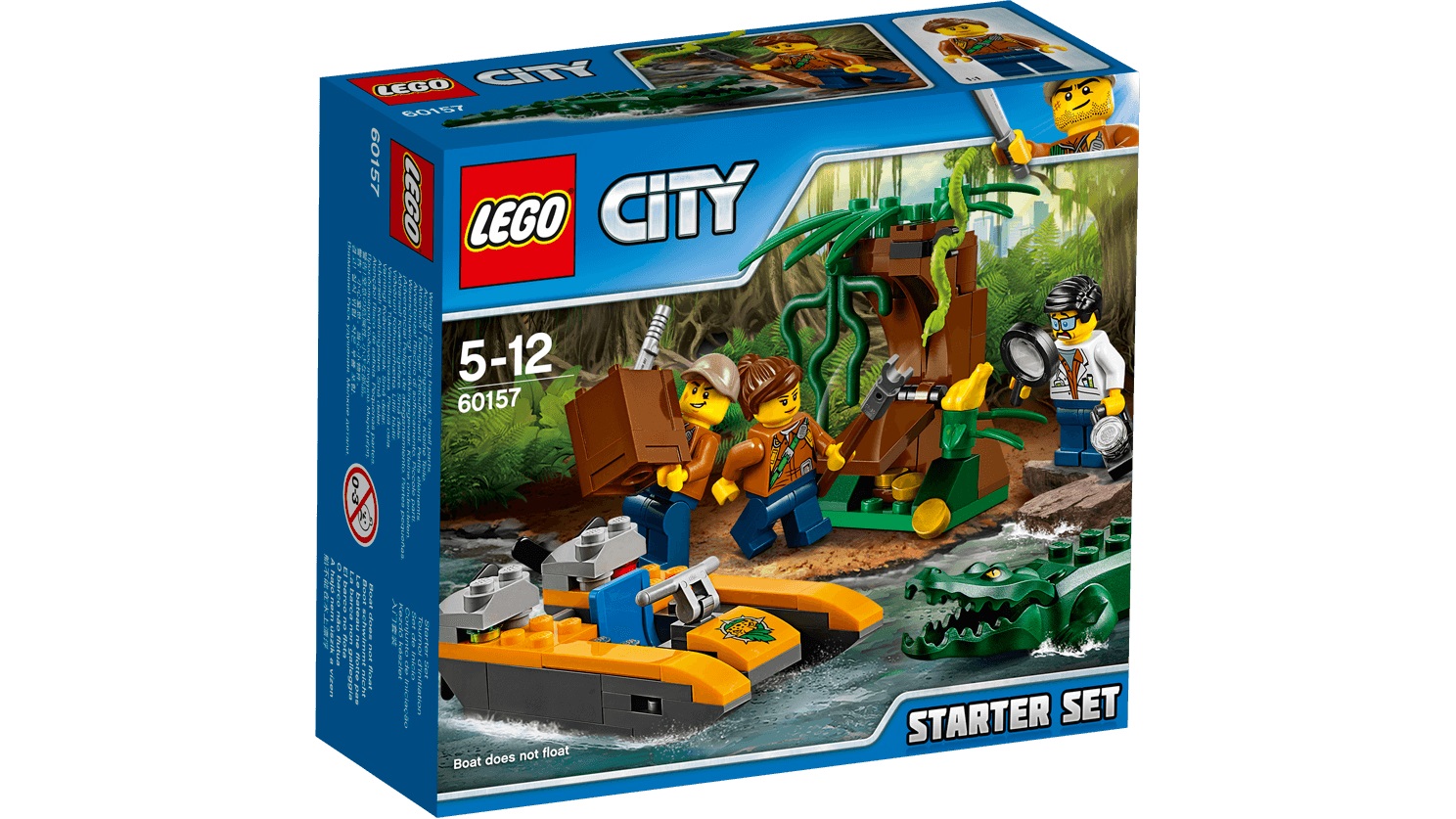 Lego City. Джунгли: набор для начинающих   