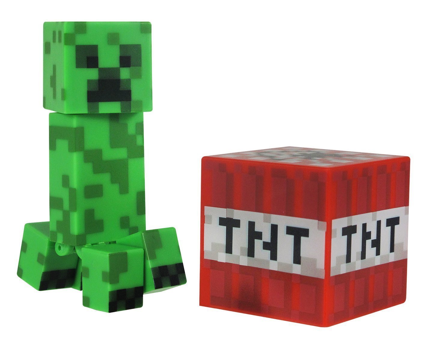 Фигурка из серии Minecraft - Creeper Крипер с аксессуарами, пластик, 8 см.  