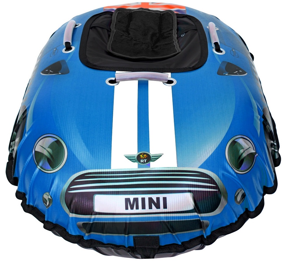 Санки надувные Тюбинг Snow auto Mini Cooper, цвет синий  