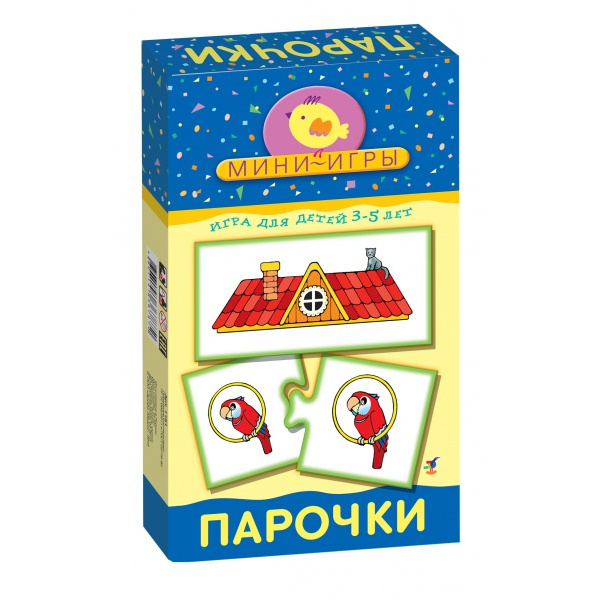 Игра настольная из серии Мини-игры – Парочки Игра настольная из серии Мини-игры – ПарочкиДля самых маленьких<br>Игра настольная из серии Мини-игры – Парочки<br>