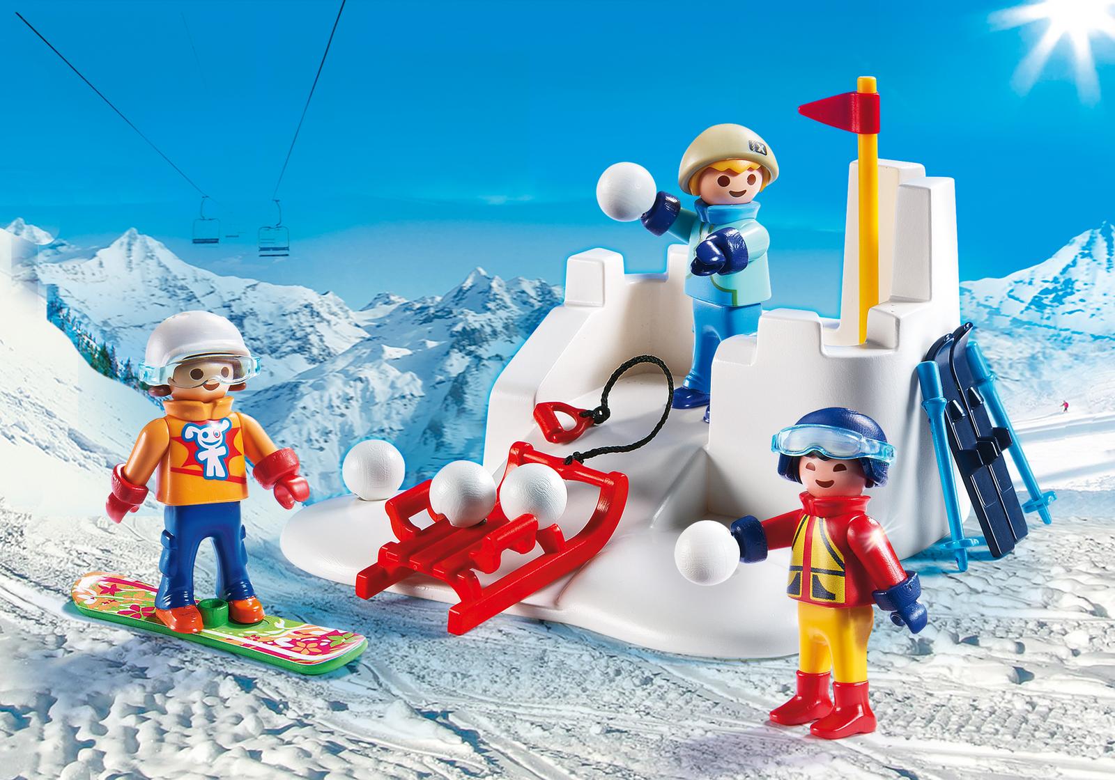 Игровой набор из серии Зимние виды спорта - Снежки  
