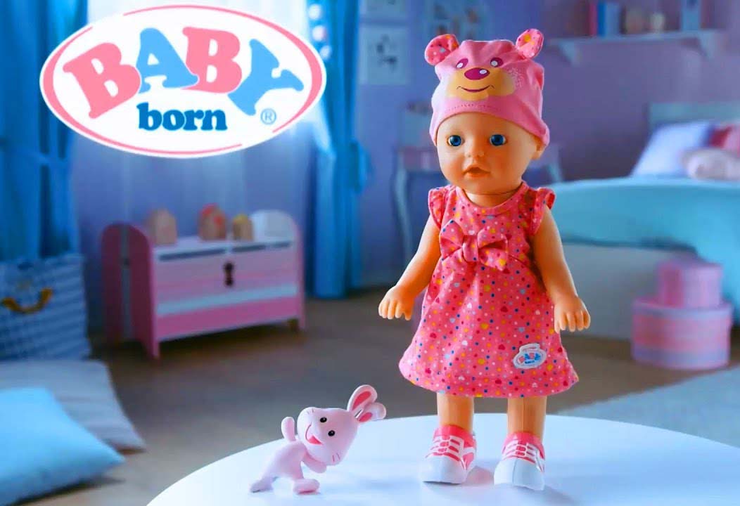 Интерактивная кукла my little Baby born - Топ-топ, 32 см  