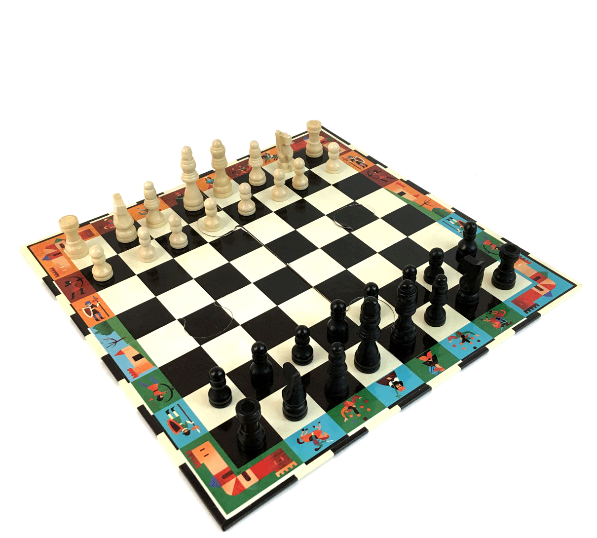 Настольная игра Шахматы и шашки  