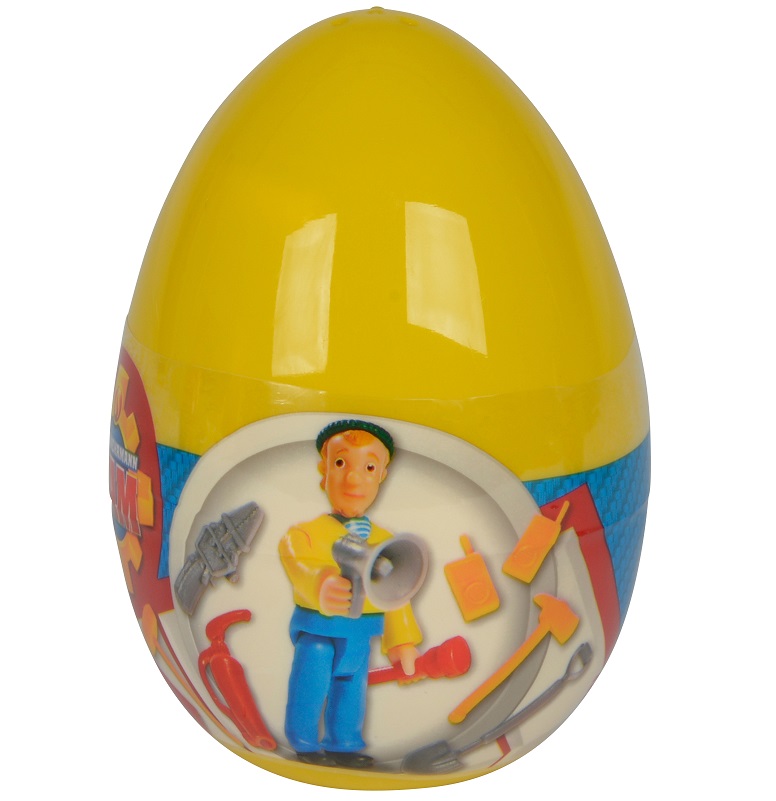 Фигурка в яйце из серии Пожарный Сэм, с аксессуарами, 6 видов  