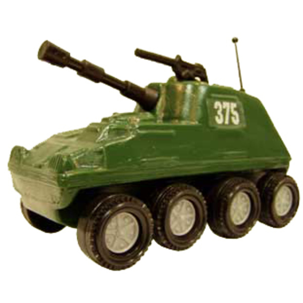 Машинка САУ - самоходная артиллерийская установка из серии Патриот, 11 х 7 см.  