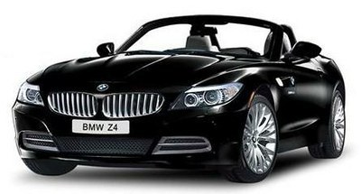 Металлическая машина BMW Z4, масштаб 1:43 