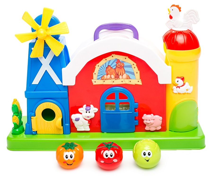 Развивающий центр «Ферма с мельницей» Kiddieland, KID 051672 Развивающий центр «Ферма с мельницей» Kiddieland, KID 051672Развивающие игрушки KIDDIELAND<br>Развивающий центр «Ферма с мельницей» Kiddieland, KID 051672<br>