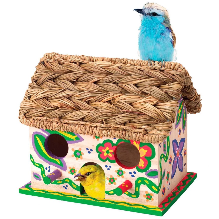 Набор для декора деревянного домика для птиц - Дом, милый дом, от 5 лет  