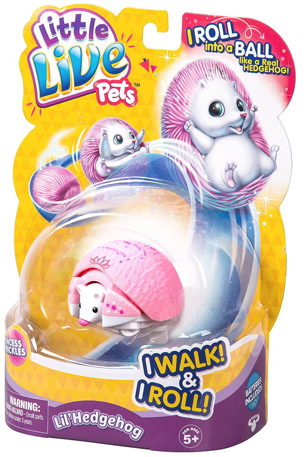 Интерактивная игрушка Little Live Pets – Ежик Princess Prickles  
