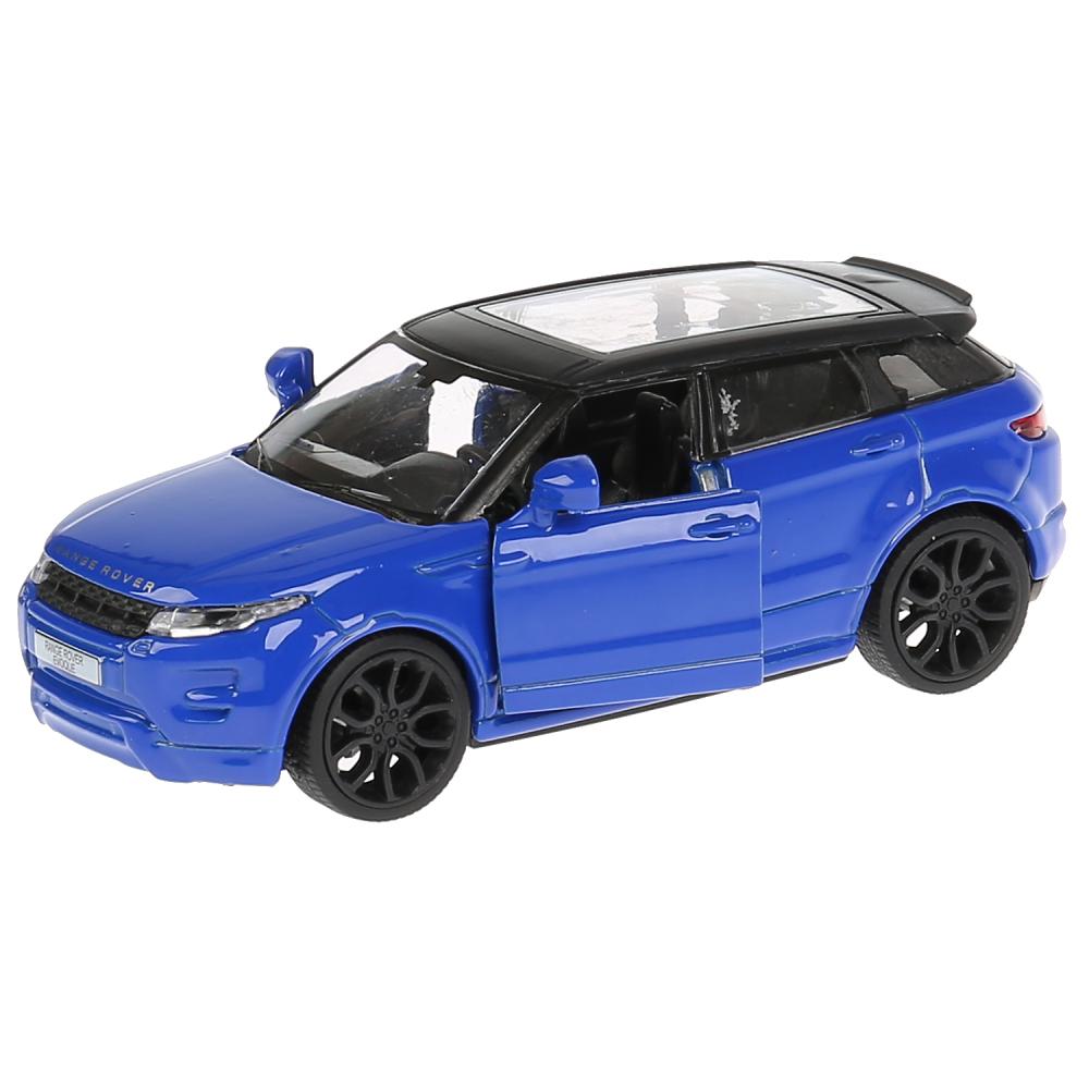 Металлическая инерционная машина - Land Rover Range Rover Evoque, 12,5 см, открываются двери, синий  