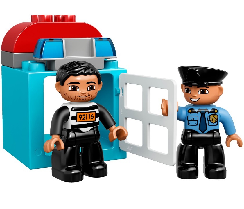 Lego Duplo. Полицейский патруль  