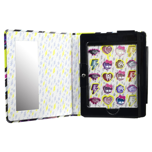 Игровой набор детской декоративной косметики в чехле для планшета – Monster High Игровой набор детской декоративной косметики в чехле для планшета – Monster HighЮная модница, салон красоты<br>Игровой набор детской декоративной косметики в чехле для планшета – Monster High<br>