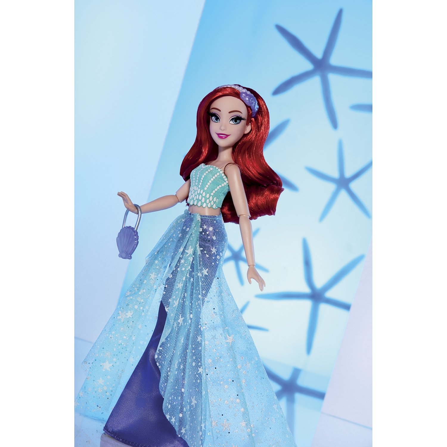Кукла из серии Принцесса Дисней - Модная Ариэль с аксессуарами  