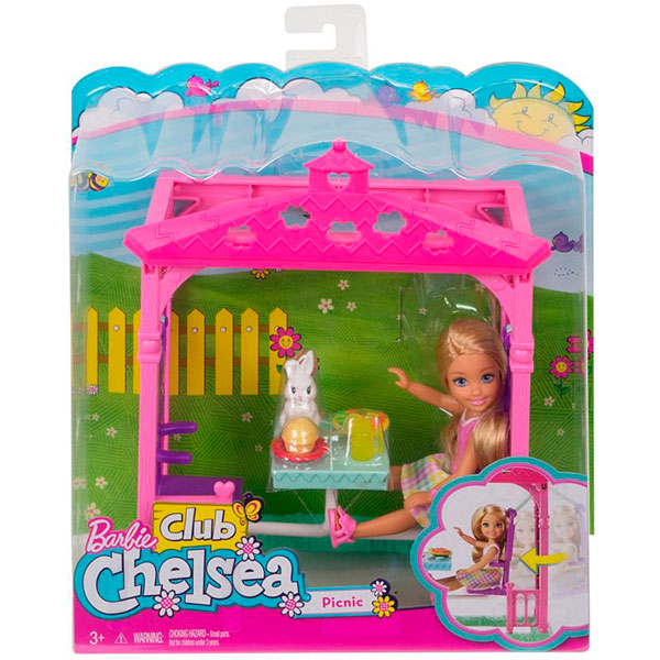Кукла из серии Barbie - Челси и набор мебели  